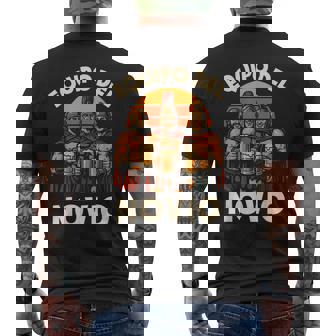 Equipo Novio Amigos Despedida Deoltero Cerveza Espartanos Camiseta Hombre Estampado Espalda - Regaloses