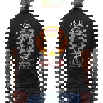 Está Bienoy Un Ninja Para Niños Y Niñas Ninja Cool Ninja Camiseta Hombre Estampado Espalda - Regaloses