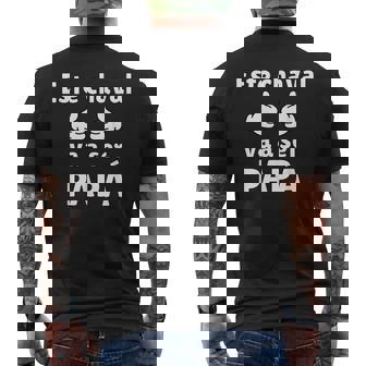 Este Chaval Papá Divertida Futuro Papá Anuncio Embarazadas Camiseta Hombre Estampado Espalda - Regaloses