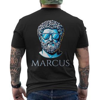 Estoico Estoicismo Marco Aurelio Filosofía Gráfico Camiseta Hombre Estampado Espalda - Regaloses