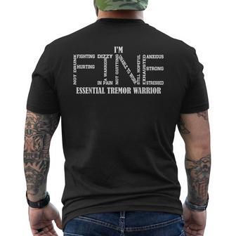 Estoy Bien Esencial Temblor Guerrero Conciencia Camiseta Hombre Estampado Espalda - Regaloses