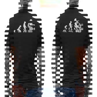 Evolution Comptable Humour Comptable Homme T-shirt imprimé au dos - Cadeauxyz