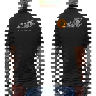 Evolution Of Money お金の進化 ビットコインプランb 暗号通貨btc ホドル メンズTシャツ バックプリント - Kawaiitshirt