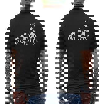 Evoluzione Giocatore Di Rugbyport Calcio Rugby Fan Rugby Allenatore T-shirt da uomo con stampa posteriore - Novitaregali