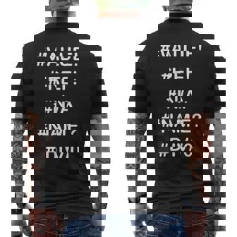 Excelデザインの面白い会計士シャツのエラー メンズTシャツ バックプリント - Kawaiitshirt