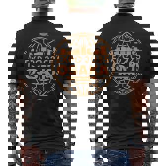 Expo 2025 Osaka Japanは、新しい未来を刺激します メンズTシャツ バックプリント - Kawaiitshirt