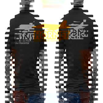 FA-18 ホーネット メンズTシャツ バックプリント - Kawaiitshirt