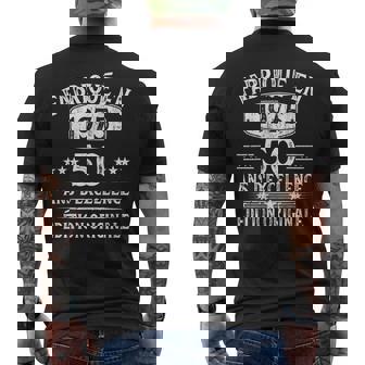 Fabriqué En 1975 50 Anniversaire Cadeau Homme 50 Ans Humour T-shirt imprimé au dos - Cadeauxyz