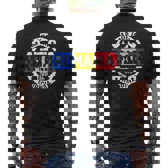 Fabriqué En Roumanie T-shirt imprimé au dos - Cadeauxyz