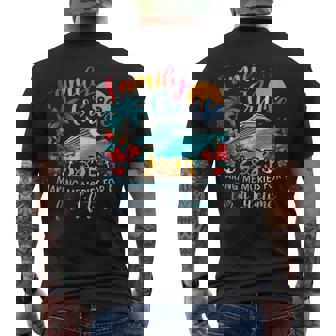 Family Cruise 2025 Making Memories For Lifetime Beach Summer Men's T-shirt Back Print - Thegiftio