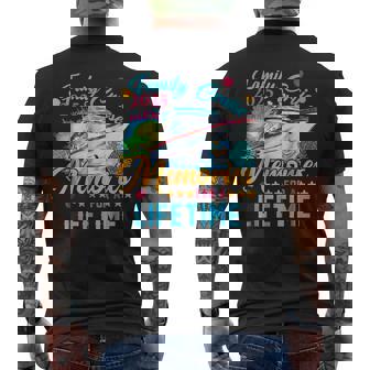 Family Cruise 2025 Making Memories For A Lifetime Summer Men's T-shirt Back Print | Mazezy