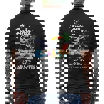 Family Cruise 2025 Making Memories Together Men's T-shirt Back Print - Thegiftio