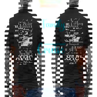 This Family Cruise Has No Control 2025 Trip Matching Travel Men's T-shirt Back Print - Monsterry