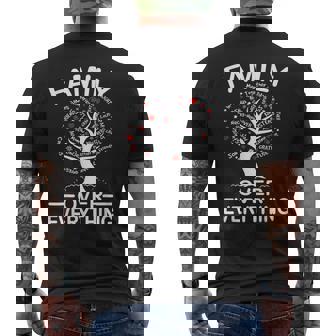 Family Over Everything Matching Family Reunion Party 2025 Men's T-shirt Back Print - Monsterry