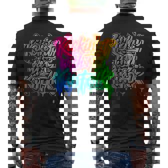 Family Reunion Kickin' It With My Kinfolk Men's T-shirt Back Print - Thegiftio