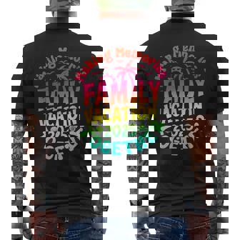Family Vacation 2025 Matching Family Reunion Vibes Beach Men's T-shirt Back Print - Thegiftio