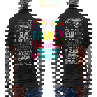 Family Vacation Punta Cana 2025 Making Memories Together Men's T-shirt Back Print - Thegiftio