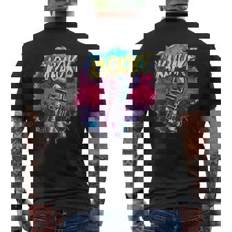 Fantastico Costume Da Karaoke Per Divertenti Notti Con Gli Amici T-shirt da uomo con stampa posteriore - Novitaregali