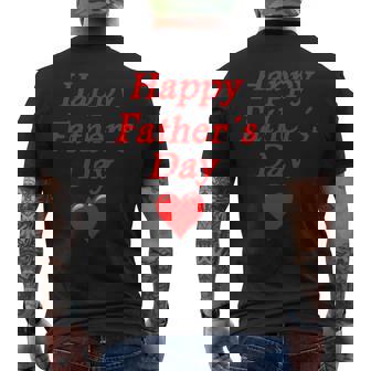 Fathers Day Happy Fathers Day Men's T-shirt Back Print | Mazezy