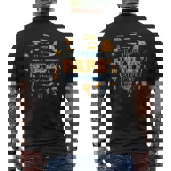 Fathers Day In Spanish El Mejor Papa Del Mundo Men's T-shirt Back Print | Mazezy