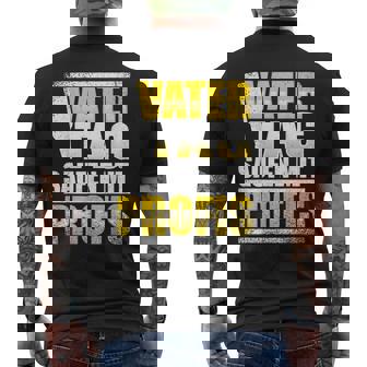 Father's Dayaufen Mit Profis Father T-Shirt mit Rückendruck - Seseable