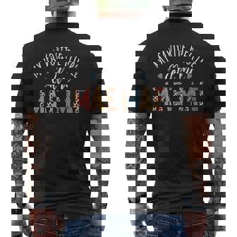 My Favorite People Call Me Maemae New Maemae Men's T-shirt Back Print - Monsterry