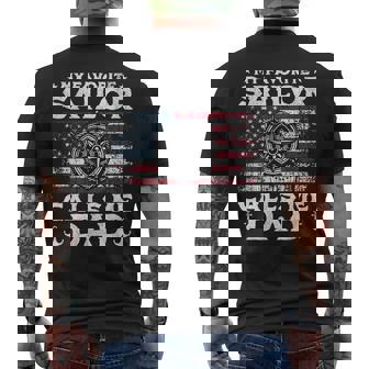 My Favorite Sailor Calls Me Dad Proud Dad Of A Sailor Men's T-shirt Back Print | Seseable CA