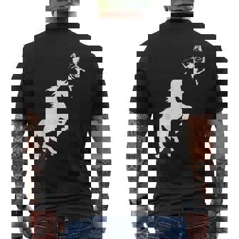 Fée Fée Elfe Mouches Licorne Magie Créatures Fabuleuses T-shirt imprimé au dos - Cadeauxyz