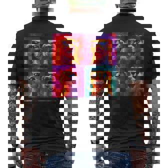 Ferret Portant Des Lunettes Deoleil T-shirt imprimé au dos - Cadeauxyz