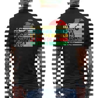 Fete Des Peres Humour Rockeur Musique Papa Guitare Musique T-shirt imprimé au dos - Cadeauxyz