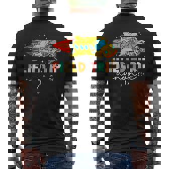 Field Trip Anyone Field Day Let The Games Begin School Bus Men's T-shirt Back Print - Monsterry