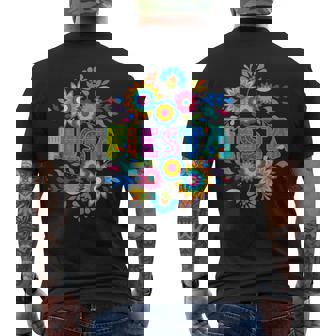 Fiesta Squad San Antonio Texas Cinco De Mayo Lets Fiesta Men's T-shirt Back Print - Thegiftio UK