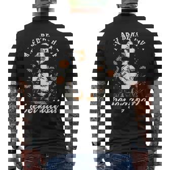 My Flabbers Have Been Gasted Distressed Men's T-shirt Back Print - Monsterry