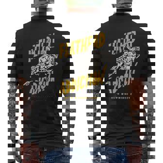 Flathead Addiction マゴチ 釣り メンズTシャツ バックプリント - Kawaiitshirt