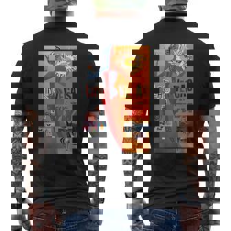 Fly Twa ラスベガス ビンテージ トラベルtシャツ メンズTシャツ バックプリント - Kawaiitshirt