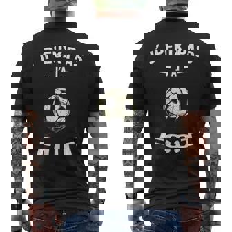 Foot 2025 J'peux Pas J'ai Foot Football Footballeur Joueur Fans Drôle Noir Coupe Classique Manche Courte Adulte Enfant T-shirt imprimé au dos - Cadeauxyz