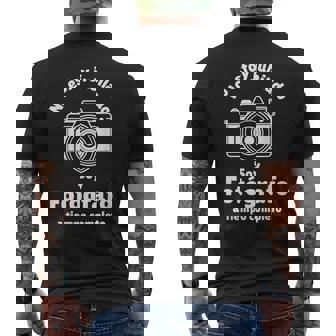 Fotógrafia Regalo Divertido Para Un Fotógrafo Jubilado Camiseta Hombre Estampado Espalda - Regaloses