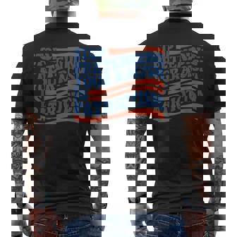 Fourth 4Th Of July Stop Pretending Your Racism Is Patriotism Men's T-shirt Back Print - Monsterry