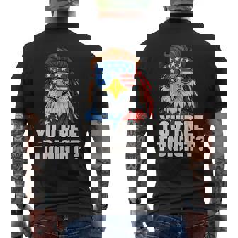 You Free Tonight 4Th Of July Independence Day Vintage Men's T-shirt Back Print | Mazezy