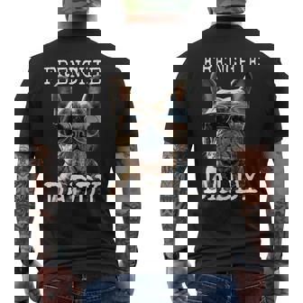 Frenchie Daddyフレンチー パパ 父の日 フレンチブルドッグ メンズTシャツ バックプリント - Kawaiitshirt