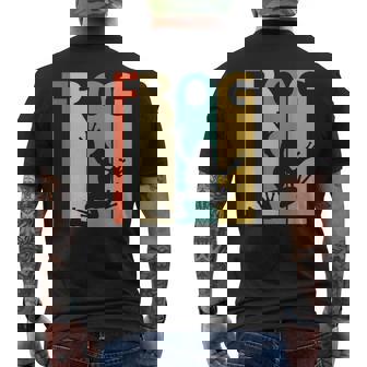 Frog カエル 動物 メンズTシャツ バックプリント - Kawaiitshirt