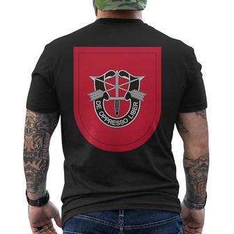Fuerzas Especiales De Estados Unidos 7º Grupo De Fuerzas Especialesfg Flash Camiseta Hombre Estampado Espalda - Regaloses