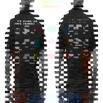 Bouldering Boulderer Indoor Rock Wall Climber Climbing Men's T-shirt Back Print - Monsterry
