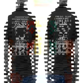 Class Of 2026 Gamer Senior 2026 s Men's T-shirt Back Print - Thegiftio