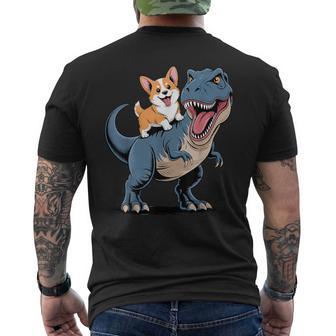 Corgi For Boys Welsh Corgi Dog Lover Corgi Men's T-shirt Back Print - Thegiftio UK