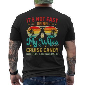Cruise It's Not Easy Being My Wife's Arm Candy Men's T-shirt Back Print - Thegiftio UK
