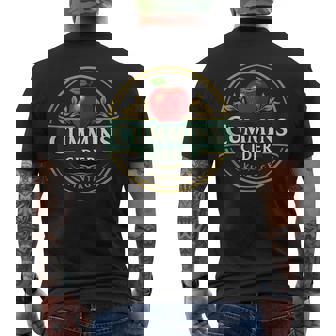 Cumins Cider Cheeky Adult Humor Men's T-shirt Back Print - Thegiftio UK