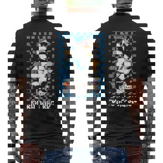 Cute Goose Bruh We Back Boys Back To School Men's T-shirt Back Print - Thegiftio