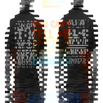 Dad For Father Daddy Papa From Daughter Dad Men's T-shirt Back Print - Thegiftio
