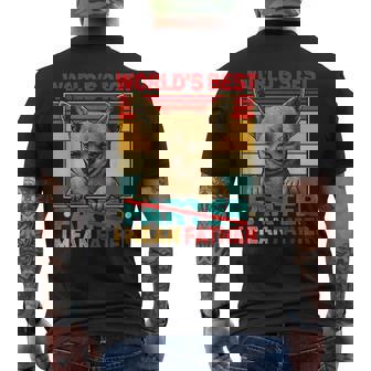 Dad Dog World's Best Farter I Mean Father Fathers Day Men's T-shirt Back Print - Thegiftio UK